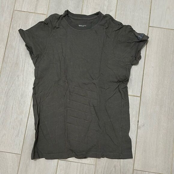 Set active grey cotton tee small - Picture 1 of 4